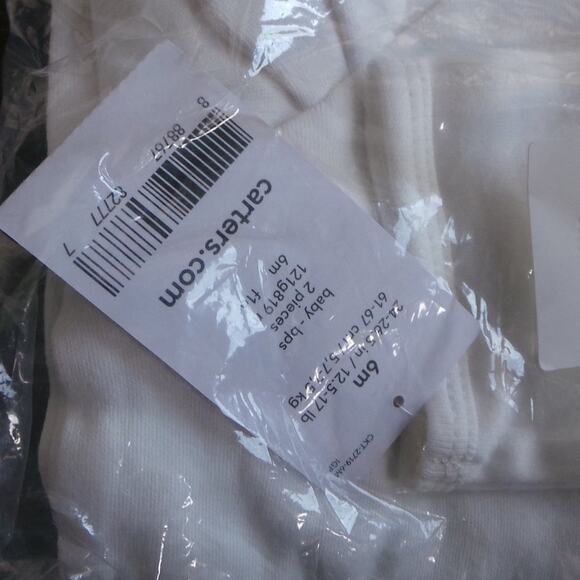 Carter's 2 Piece‎ Set Bear Bodysuit Dotted Pants NWT 6M Outfit Long Sleeve - Picture 3 of 4